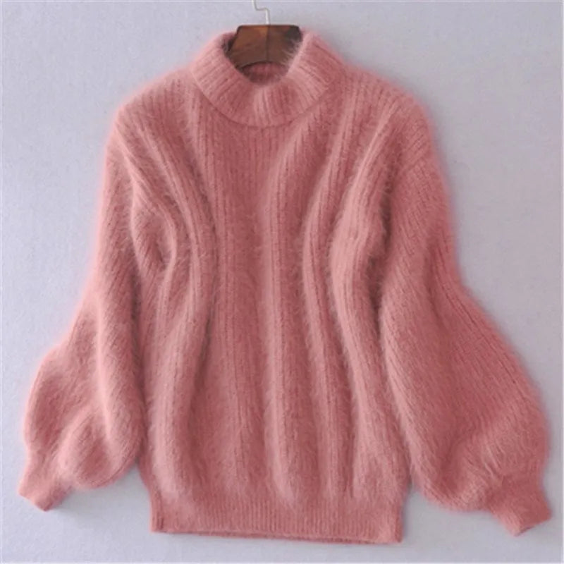 Women's Relaxed Fit Soft Pullover Sweater