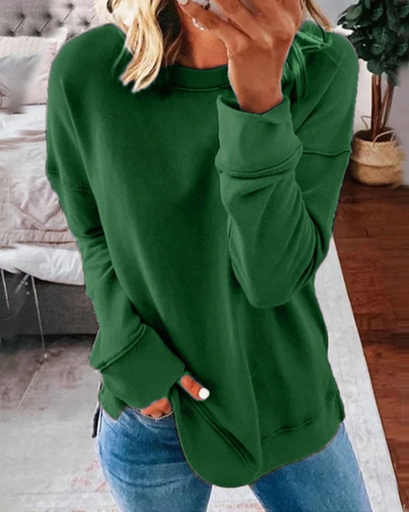 Women’s Casual Oversized Sweatshirt Everyday Pullover
