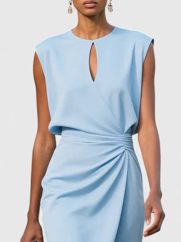 Tailored Midi Cocktail Dress