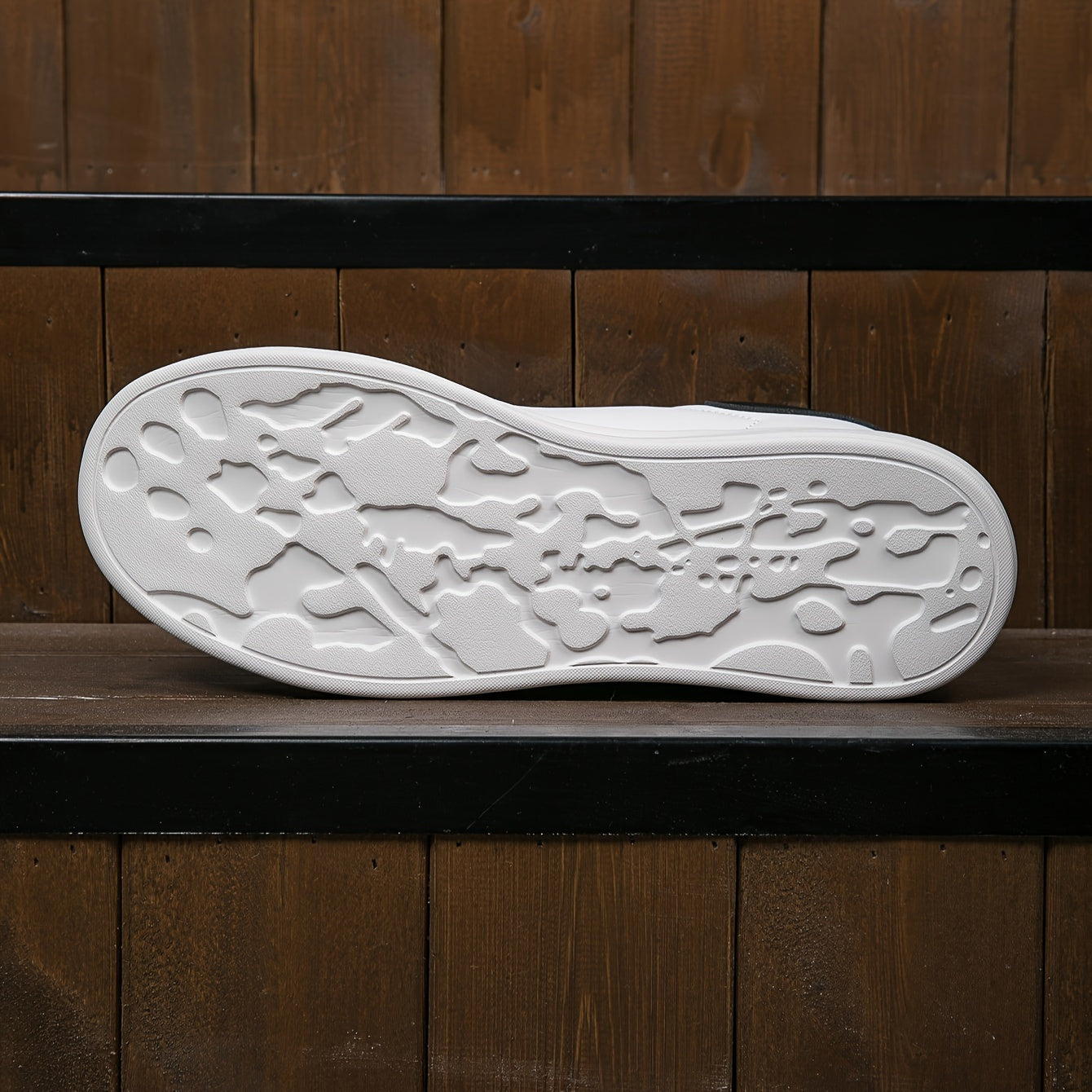 Stylish Women's Sneakers – Clean White Leather Casual Shoes