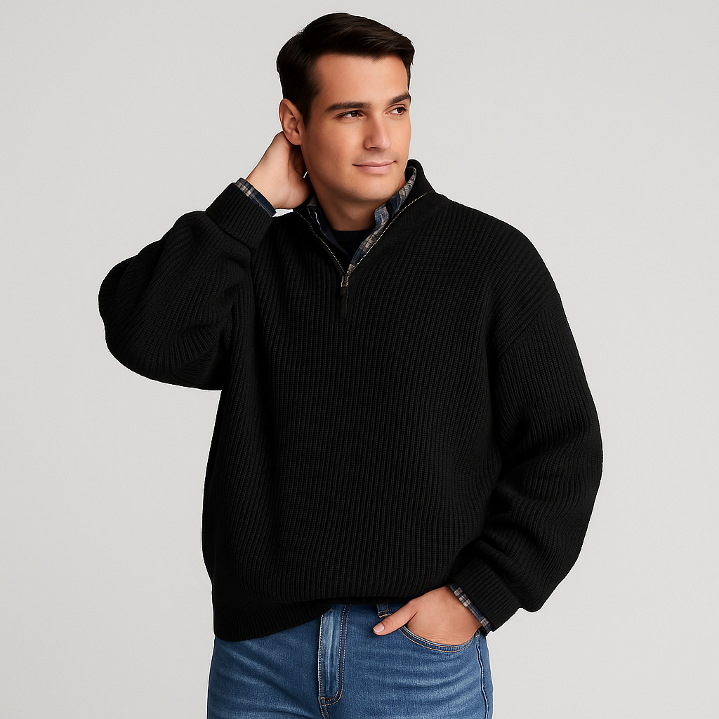 Elegant Men's Sweater for Autumn