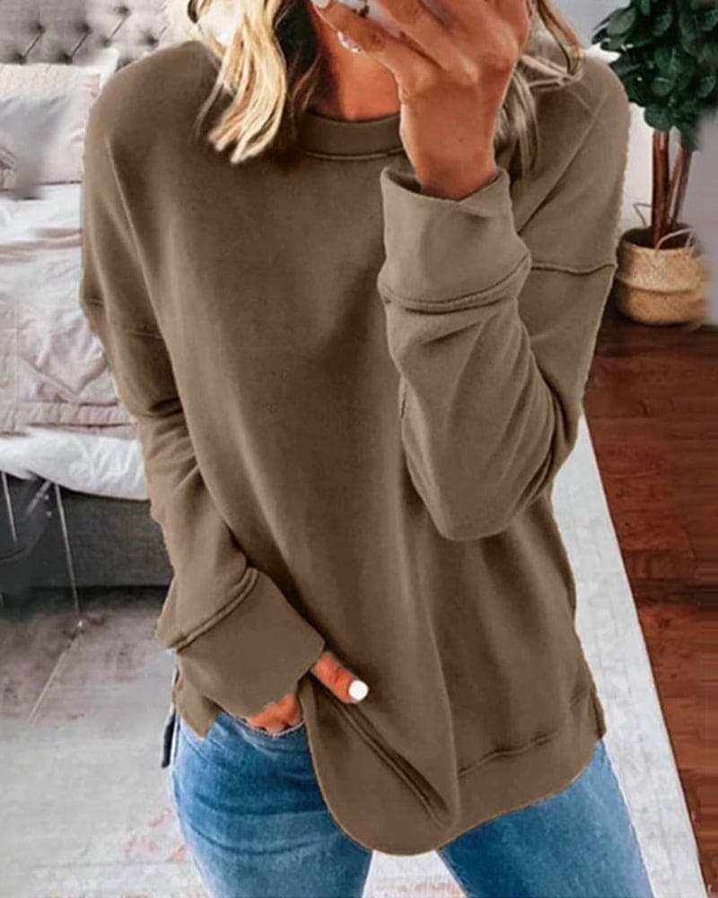 Women’s Casual Oversized Sweatshirt Everyday Pullover