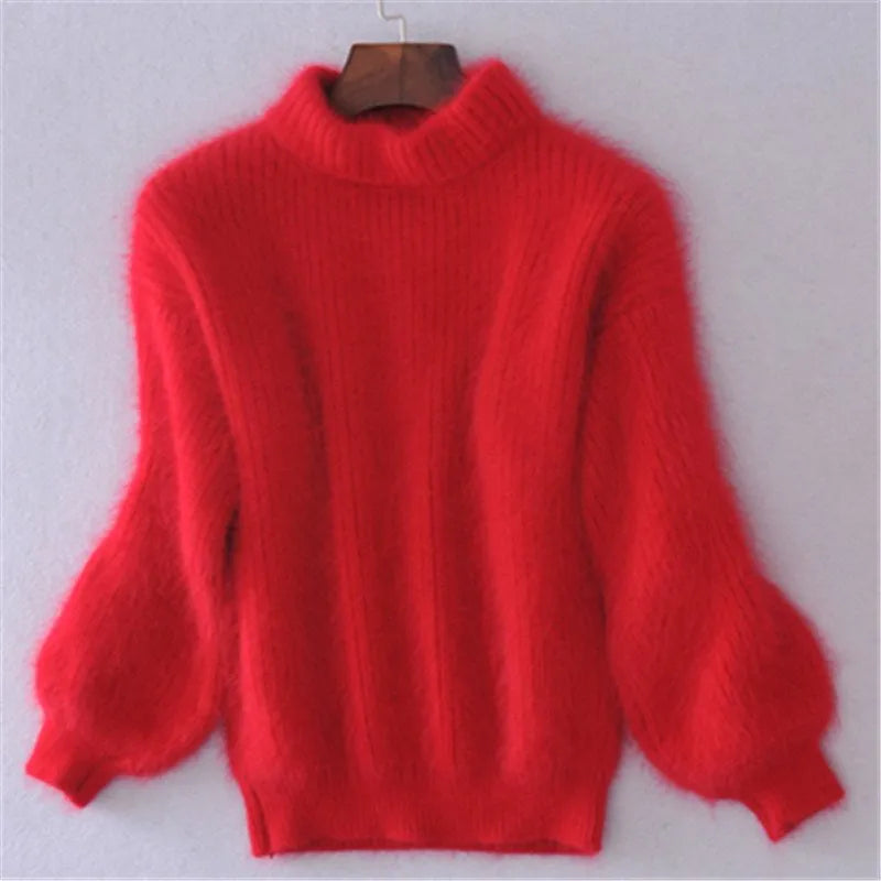 Women's Relaxed Fit Soft Pullover Sweater