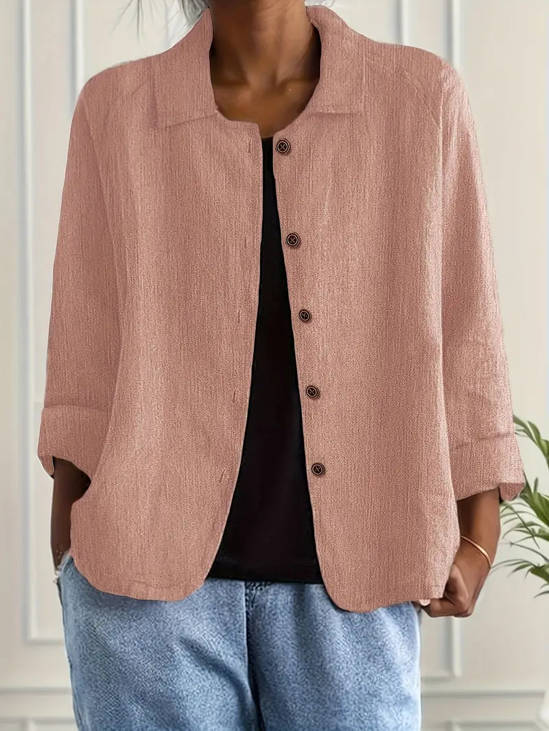 Women's Casual Button Front Cardigan