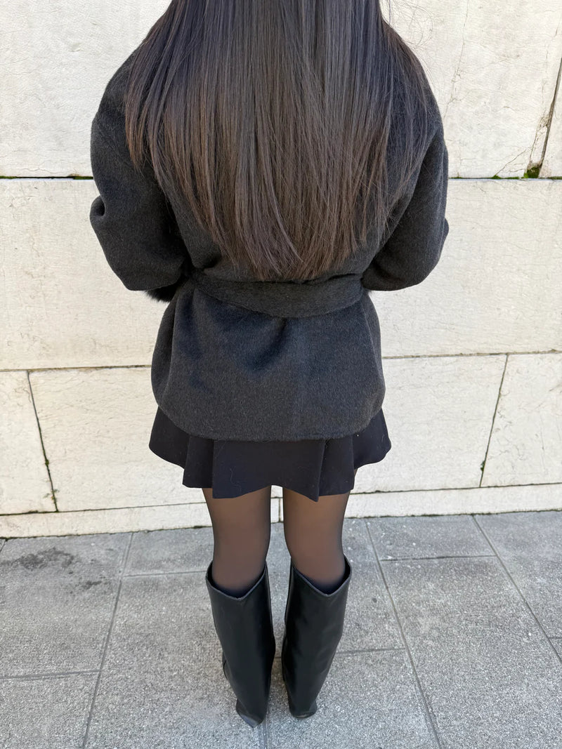Women's Winter Jacket with Faux Fur Collar