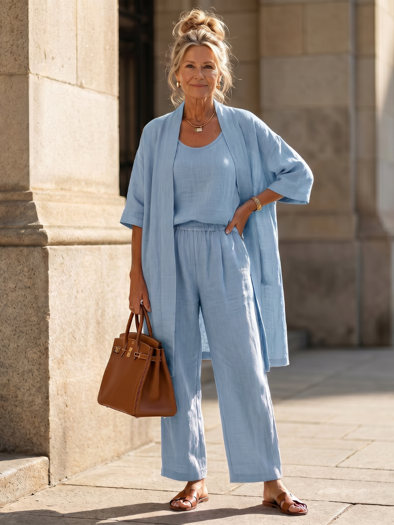 Women's Relaxed Three-Piece Lounge Set