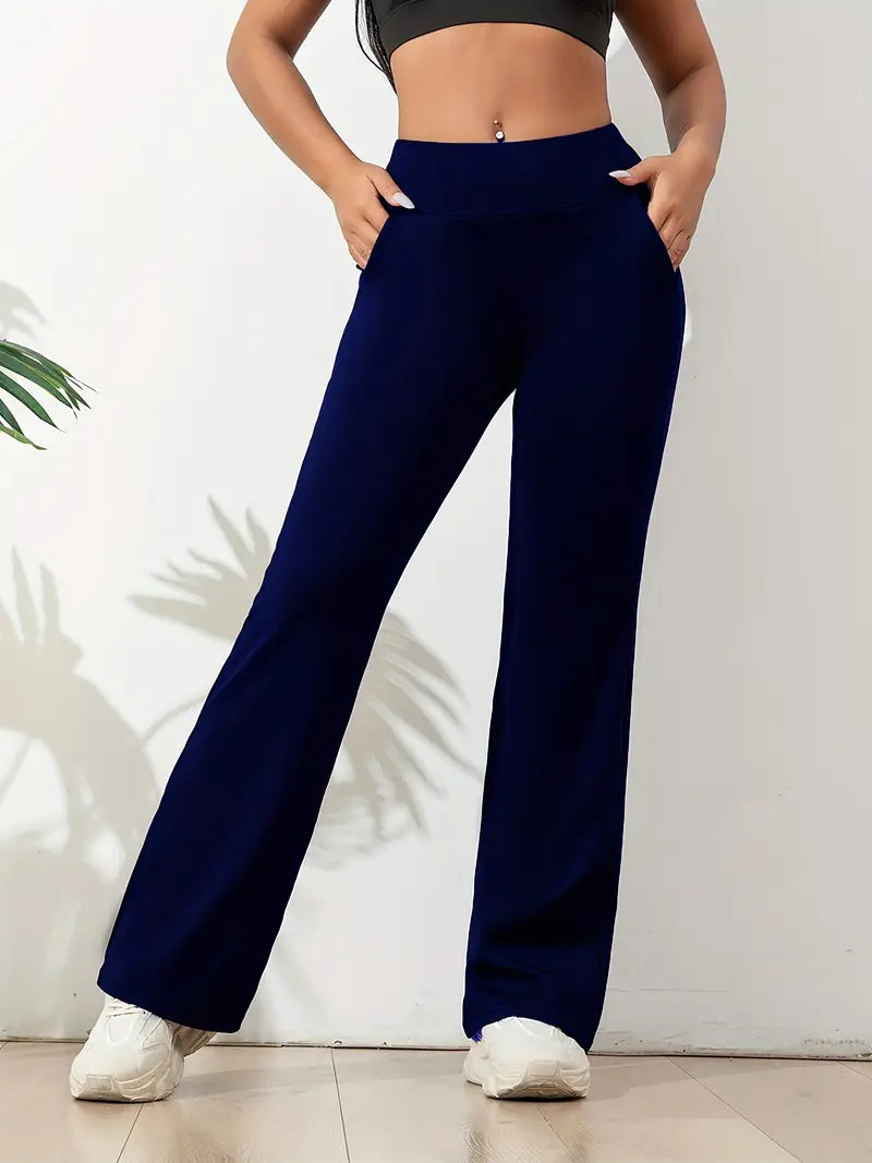 Women’s High Waist Wide Leg Active Lounge Pants