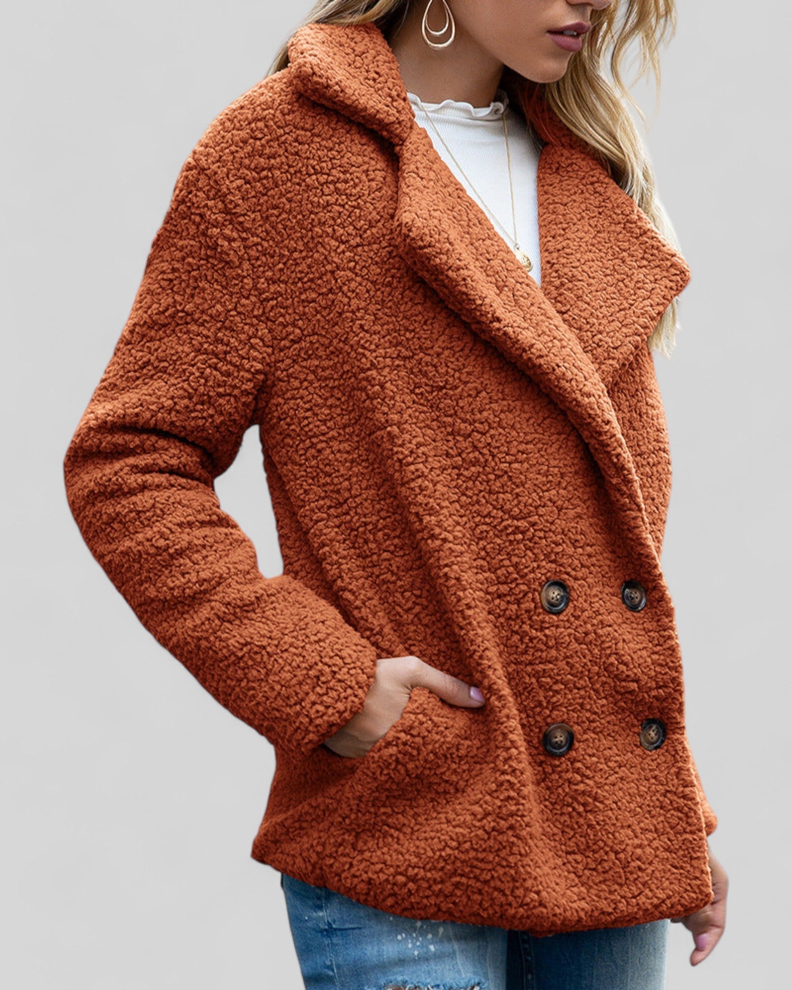 Stylish Soft Women's Coat - Elegance & Comfort