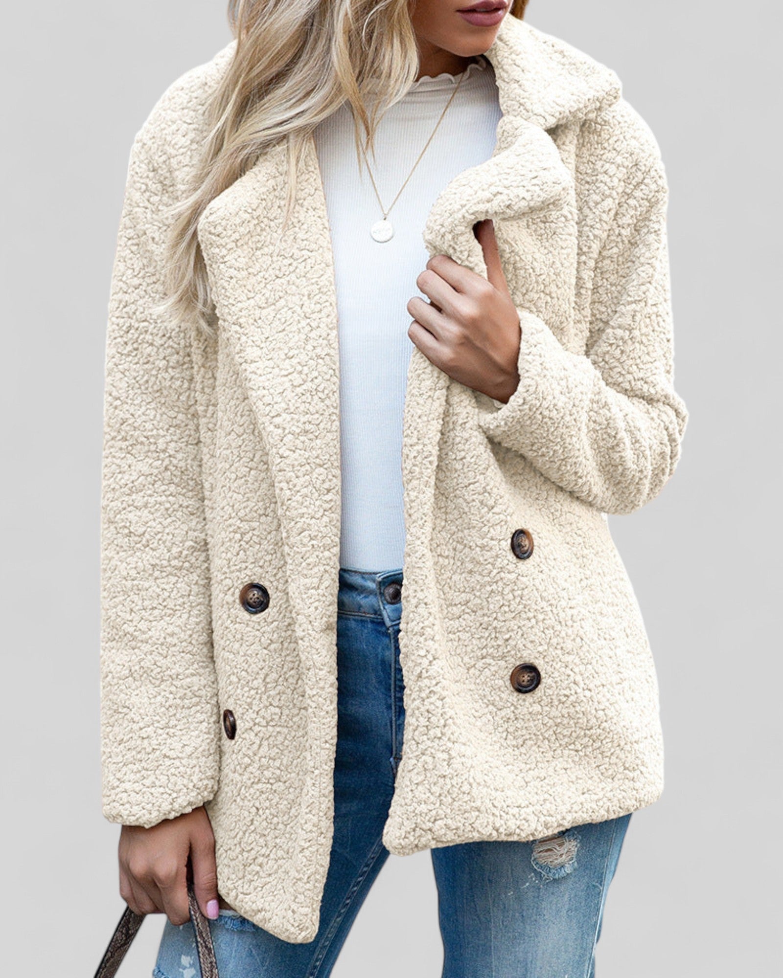 Stylish Soft Women's Coat - Elegance & Comfort