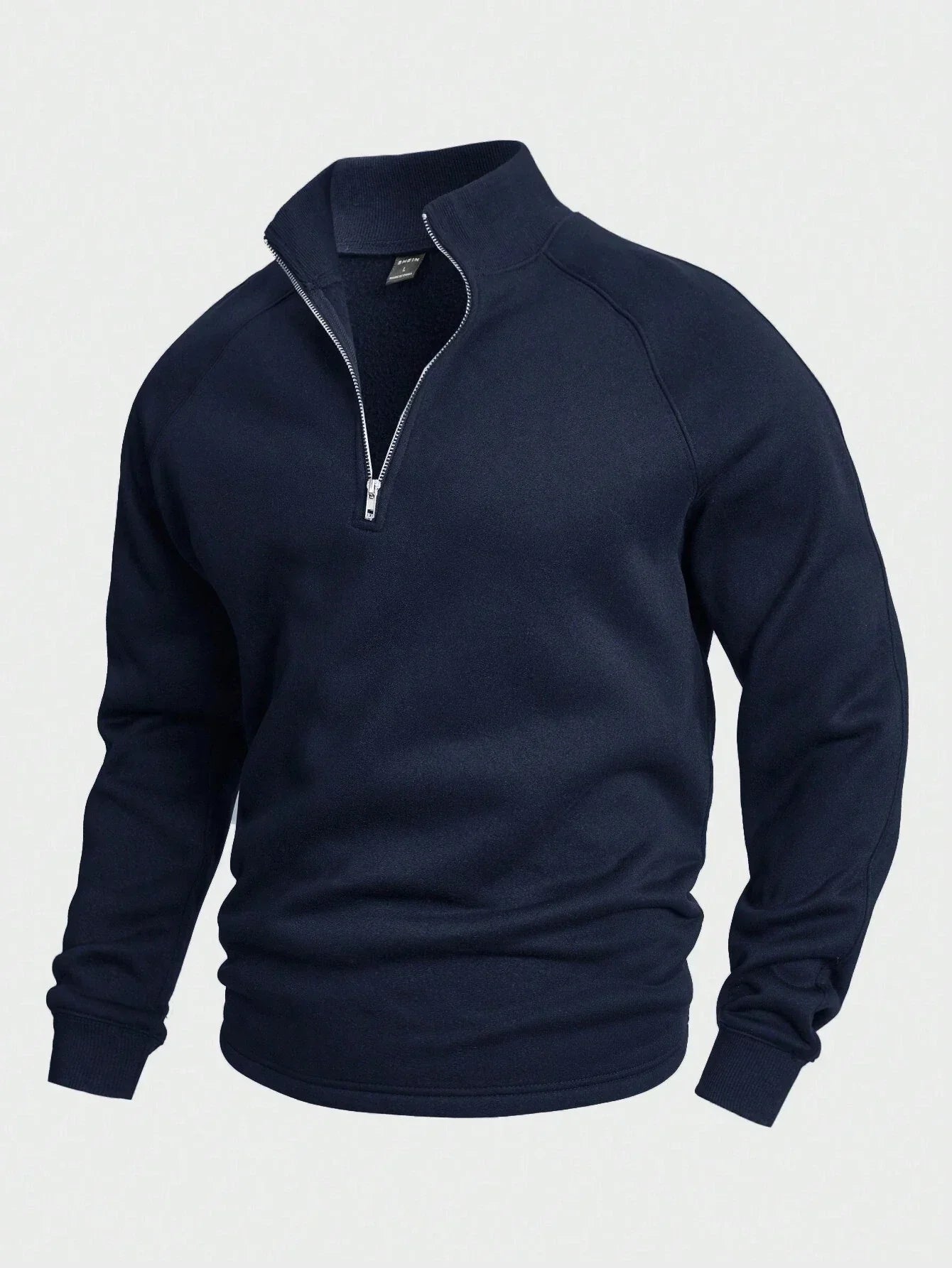 Men's Classic Quarter-Zip Pullover Sweater