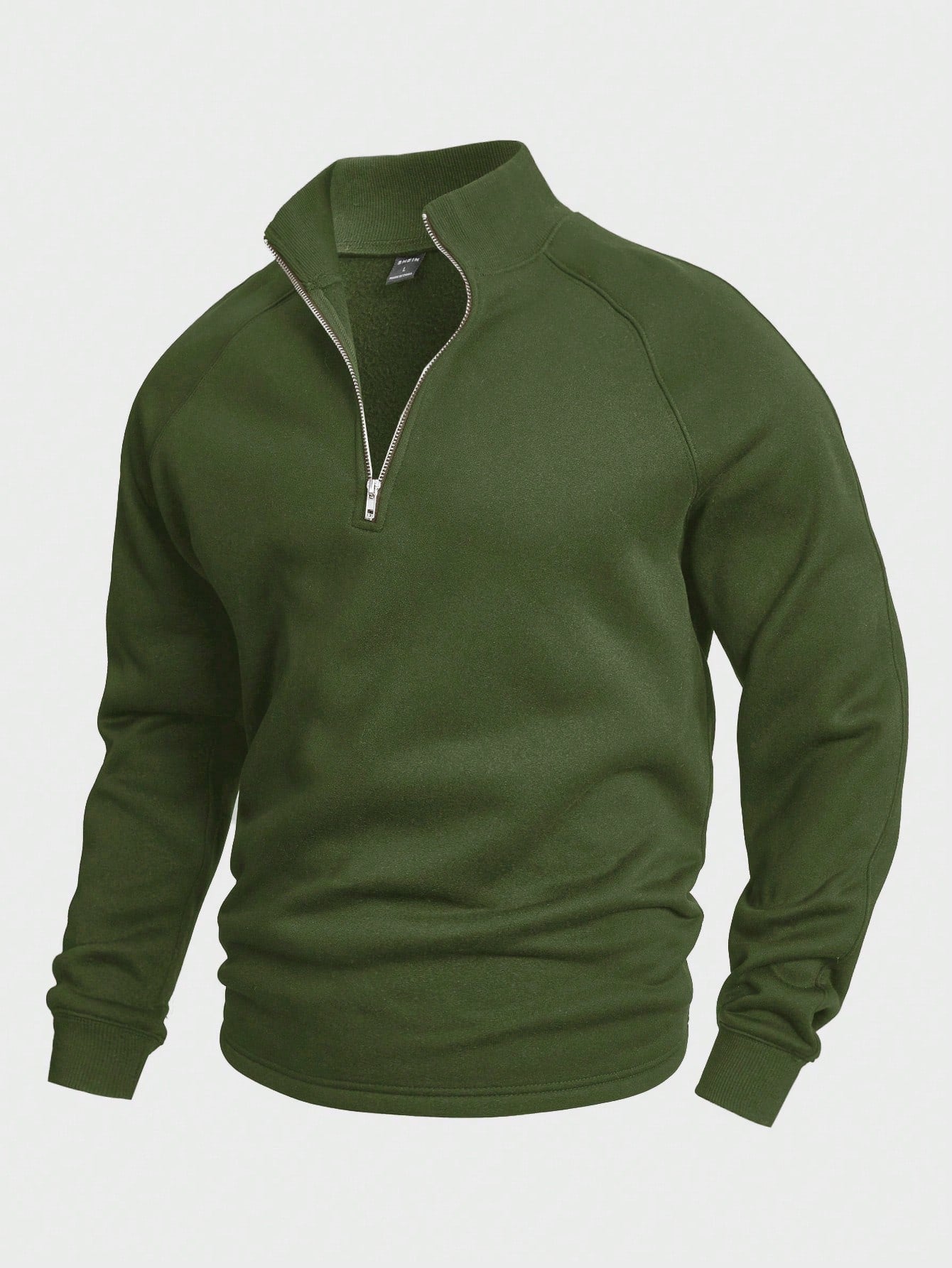 Men's Classic Quarter-Zip Pullover Sweater