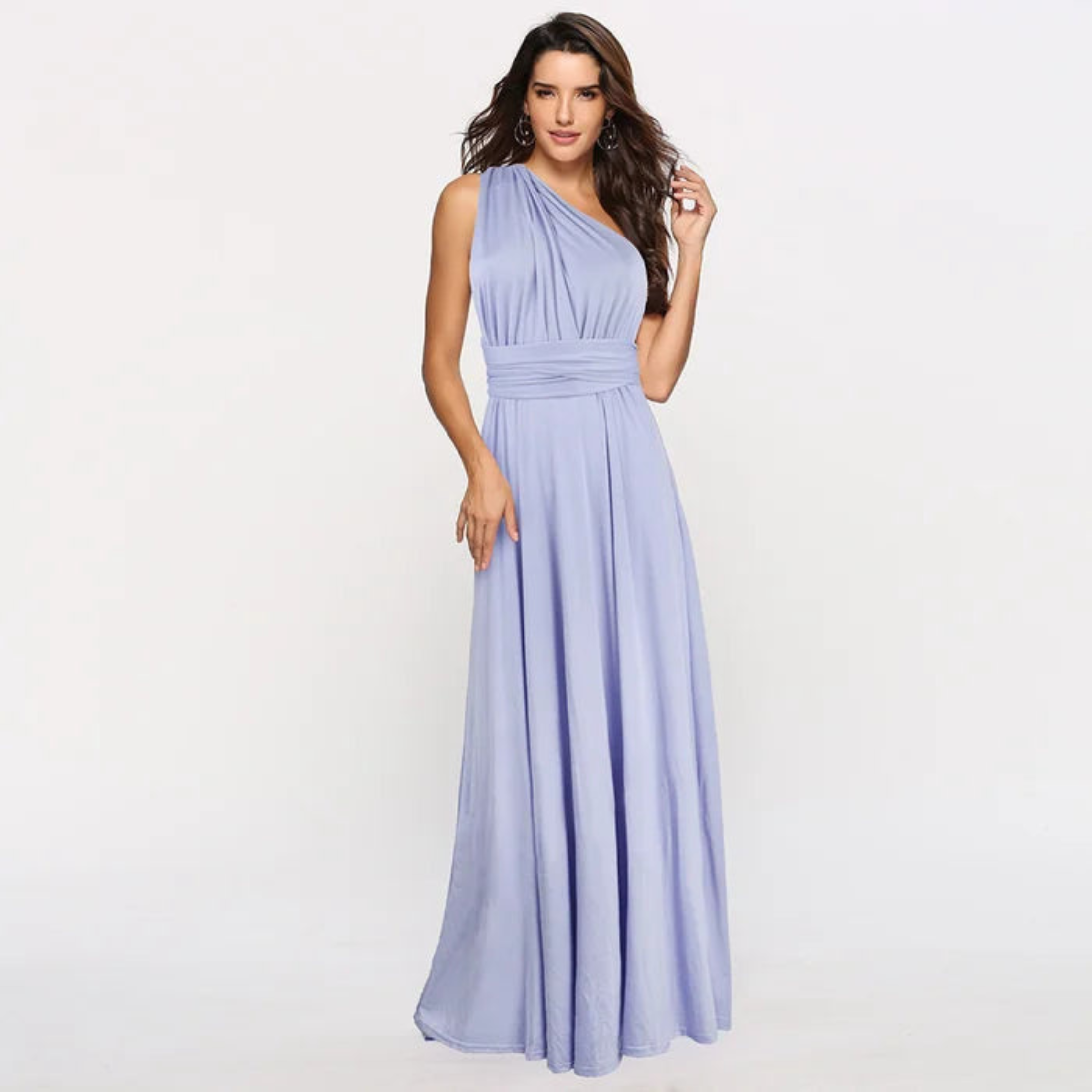 Women's Maxi Dress Open Back Convertible
