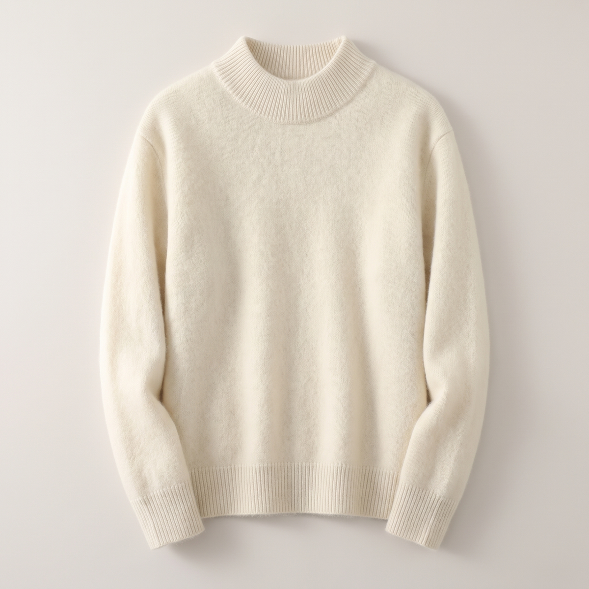 Women’s Classic Mock Neck Soft Knit Sweater