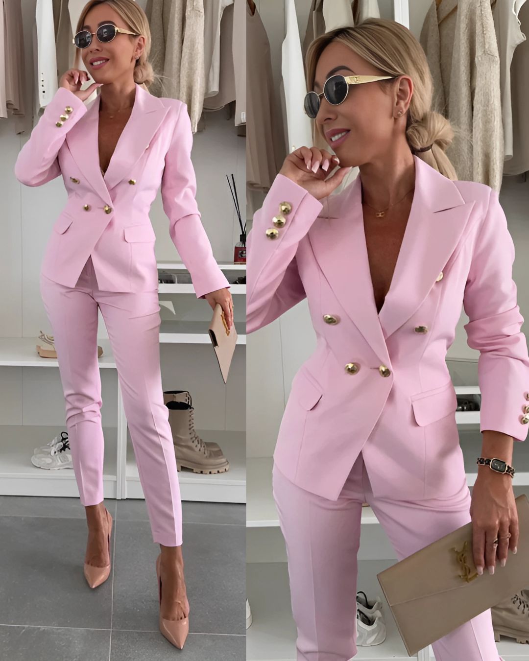 Stylish Reversible Women's Suit with Perfect Fit