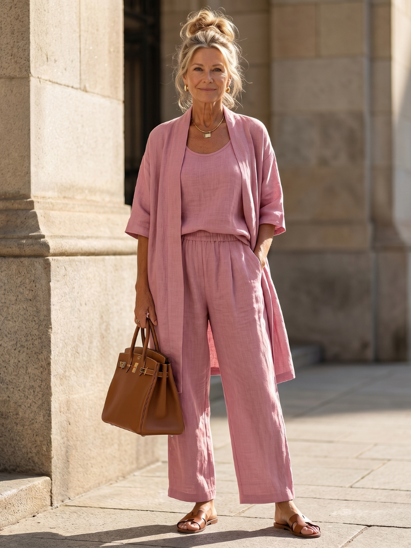 Women's Relaxed Three-Piece Lounge Set