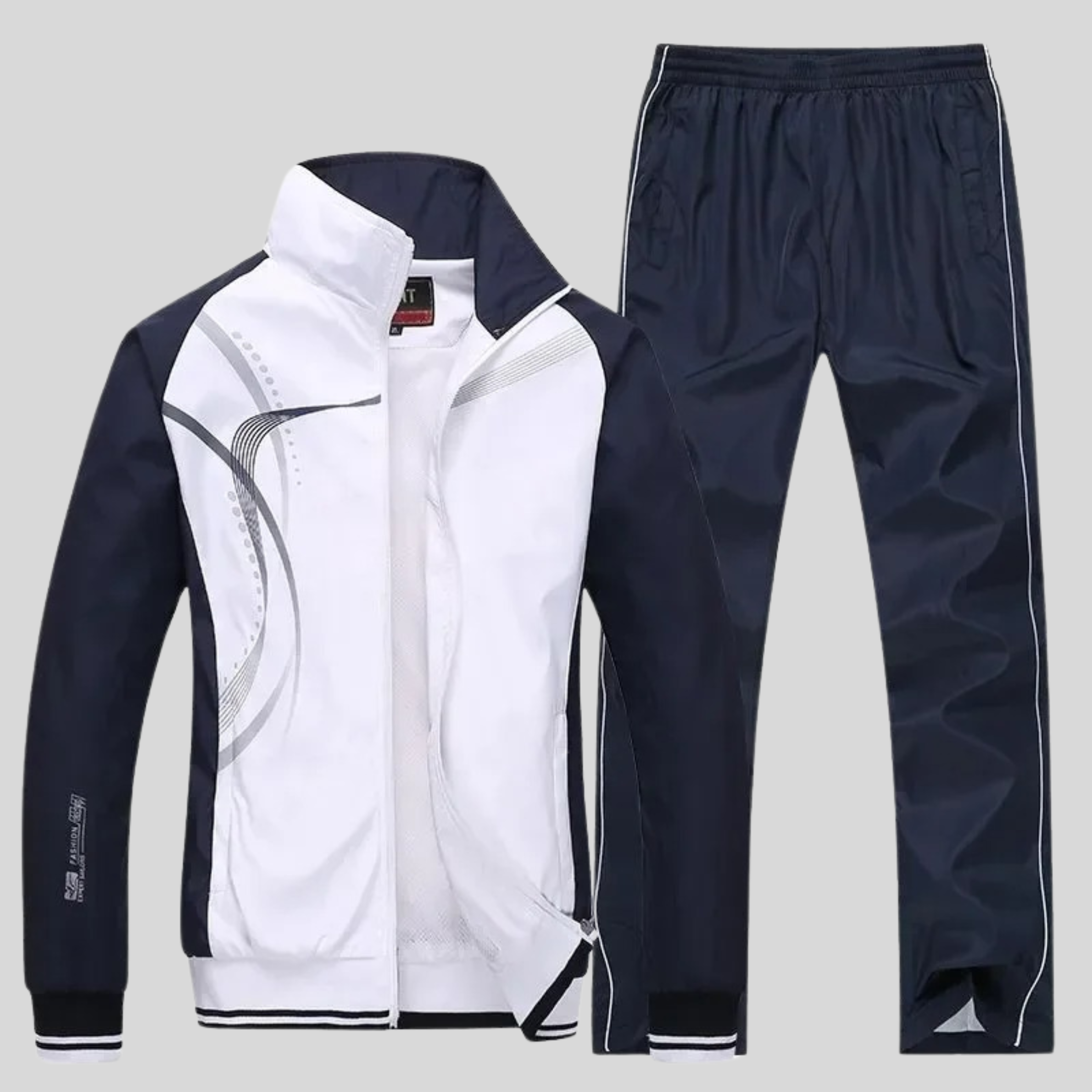 Men’s Athletic Two-Piece Sports Set with Performance Fit