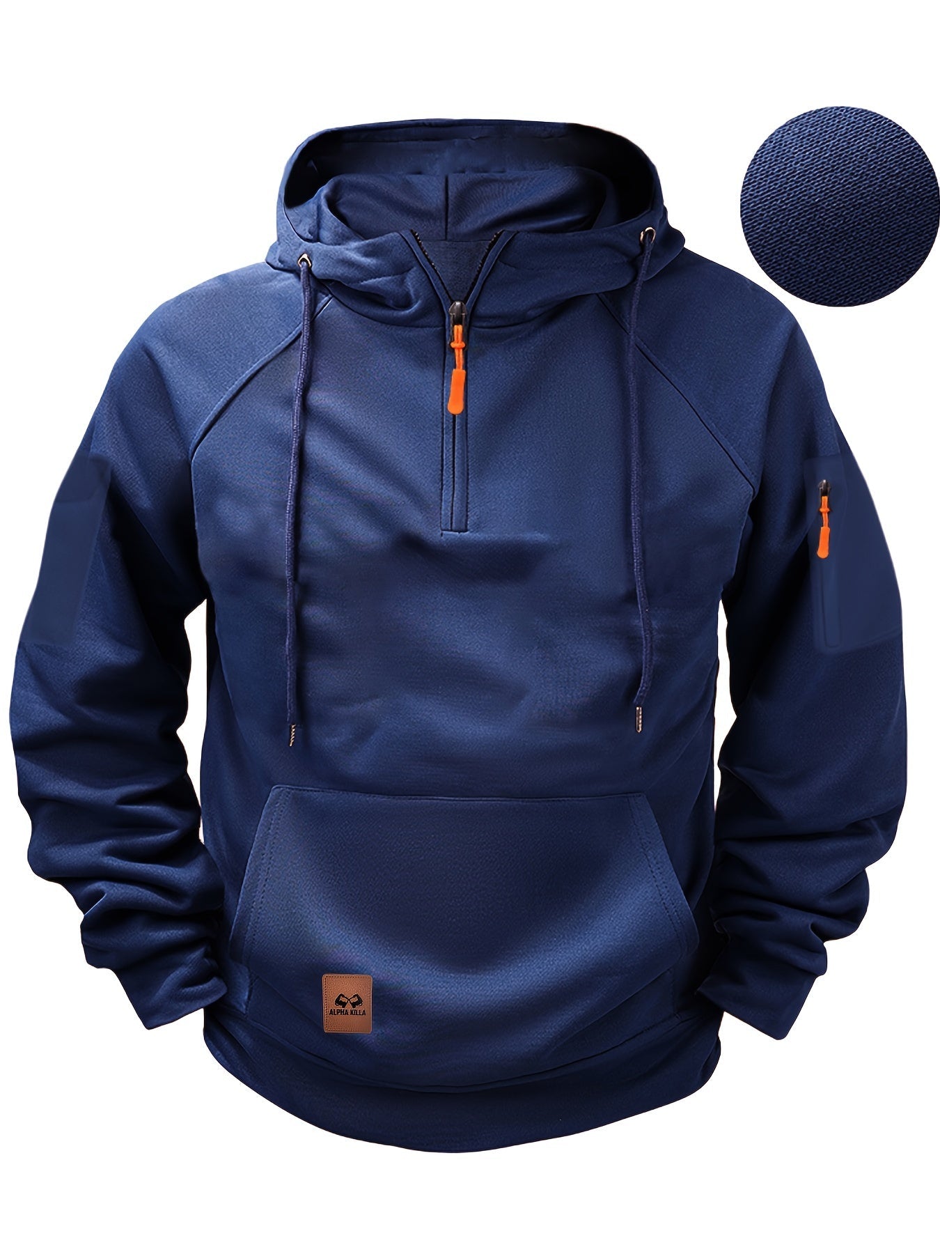 Men's Warm Casual Pullover Winter Hoodie