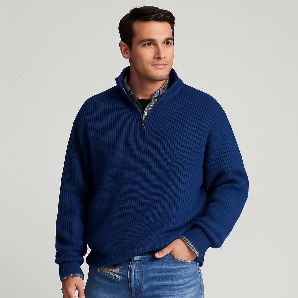 Elegant Men's Sweater for Autumn