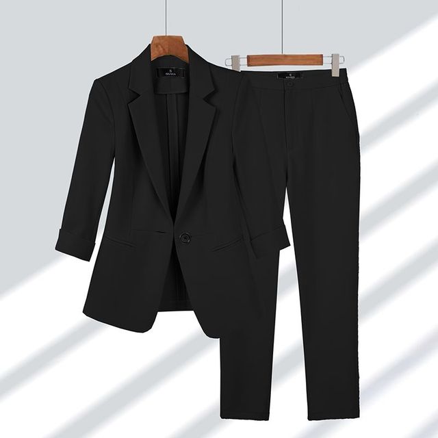 Elegant Blazer & Trouser Set for Women