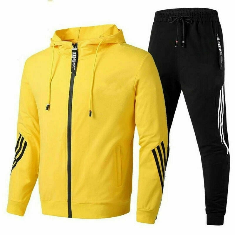 Men's Comfortable Tracksuit Two-Piece Set