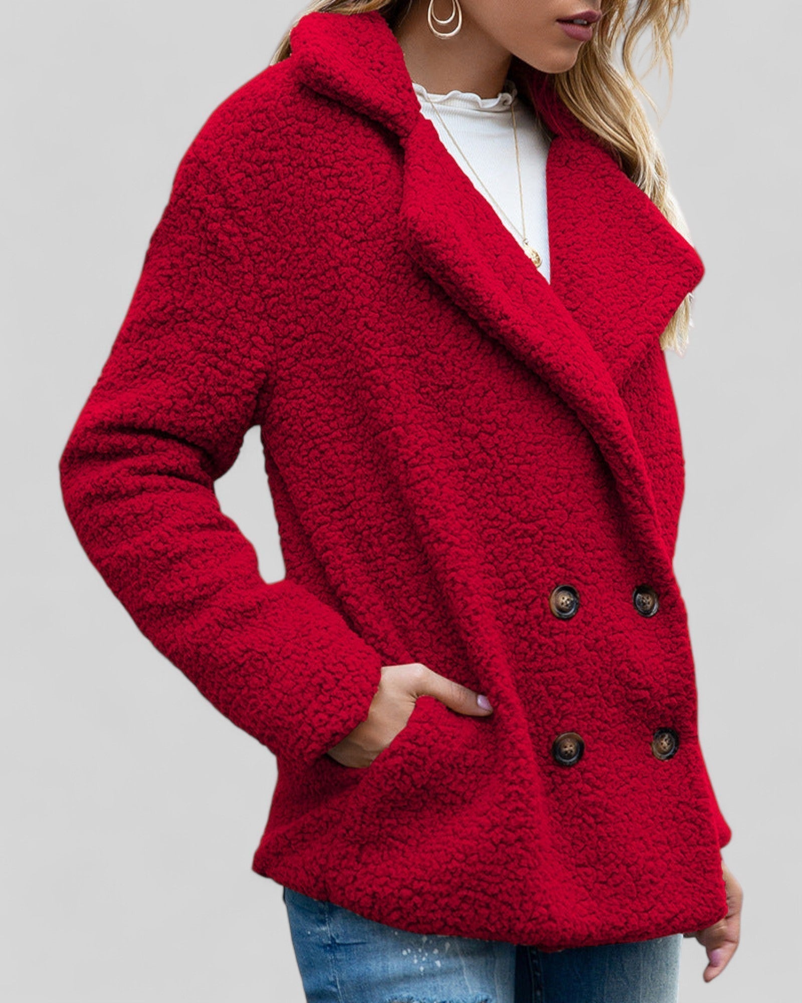 Stylish Soft Women's Coat - Elegance & Comfort