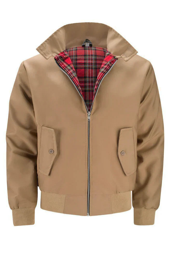 Stylish Men's Harrington Jacket | Comfortable