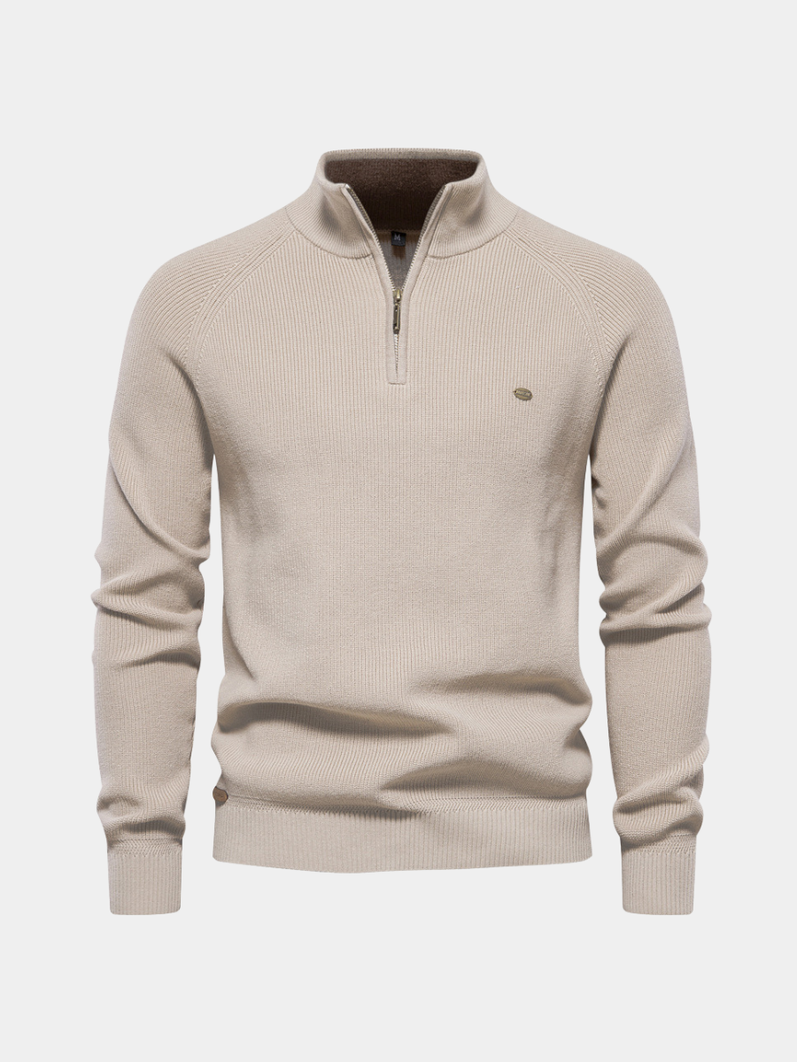 Men's Half-Zip Pullover Sweater