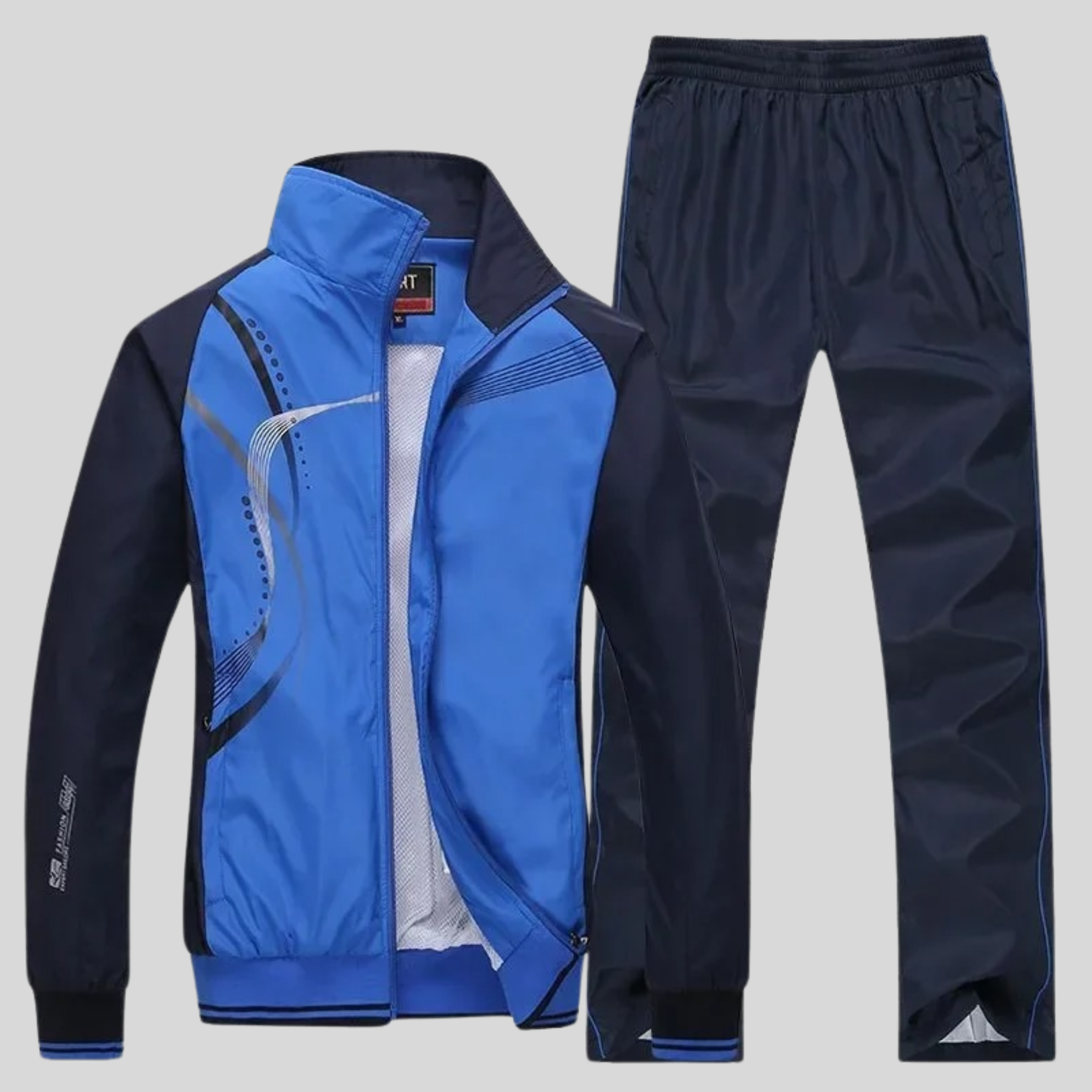 Men’s Athletic Two-Piece Sports Set with Performance Fit