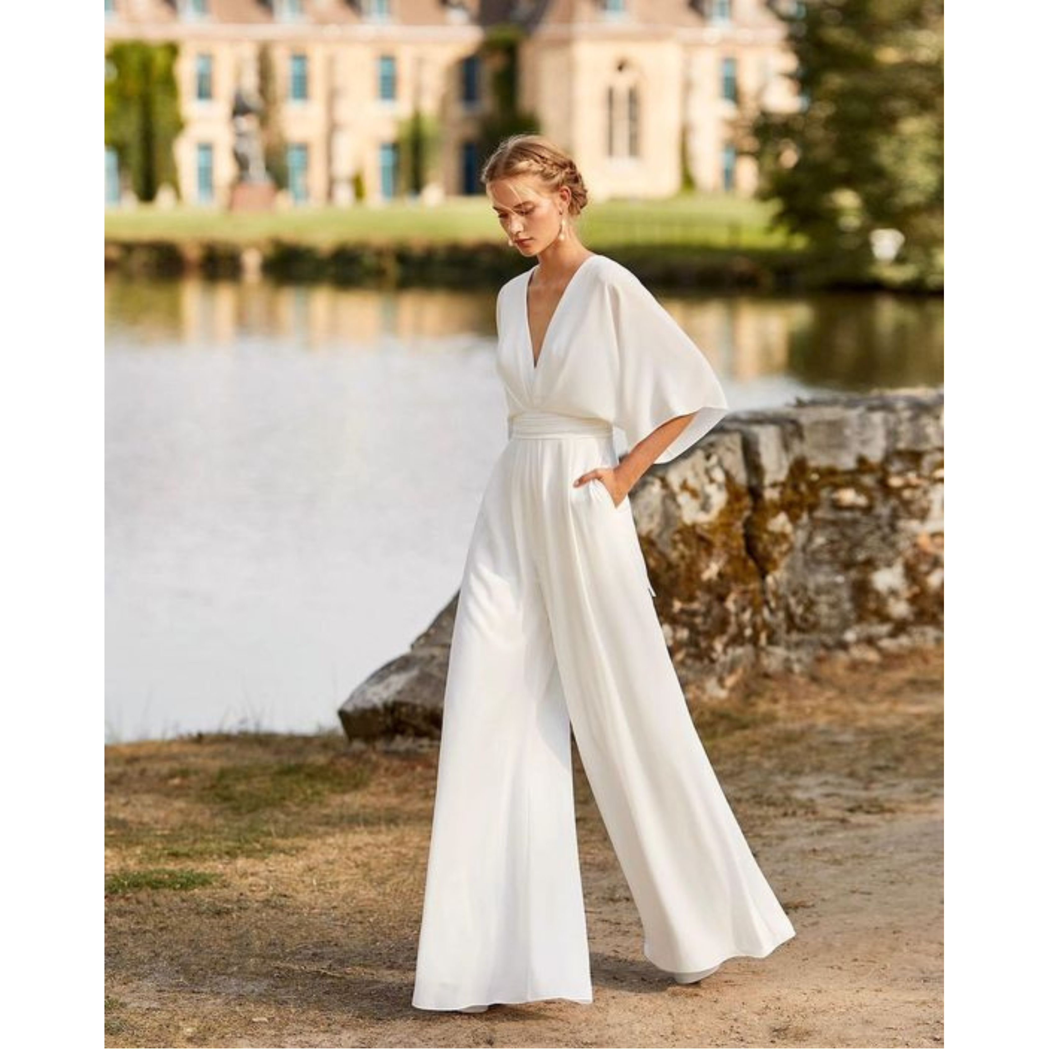 Women’s Elegant Wide Leg Jumpsuit