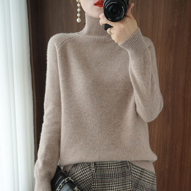 Women's Turtleneck Soft Knit Sweater