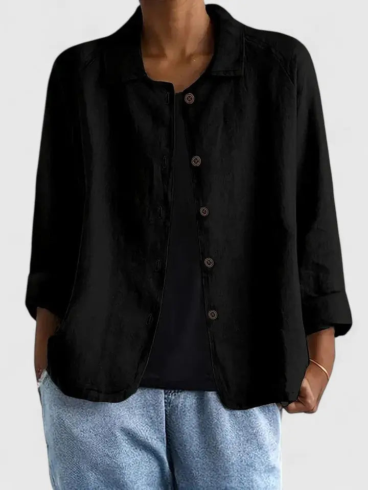 Women's Classic Lightweight Button-Down Top