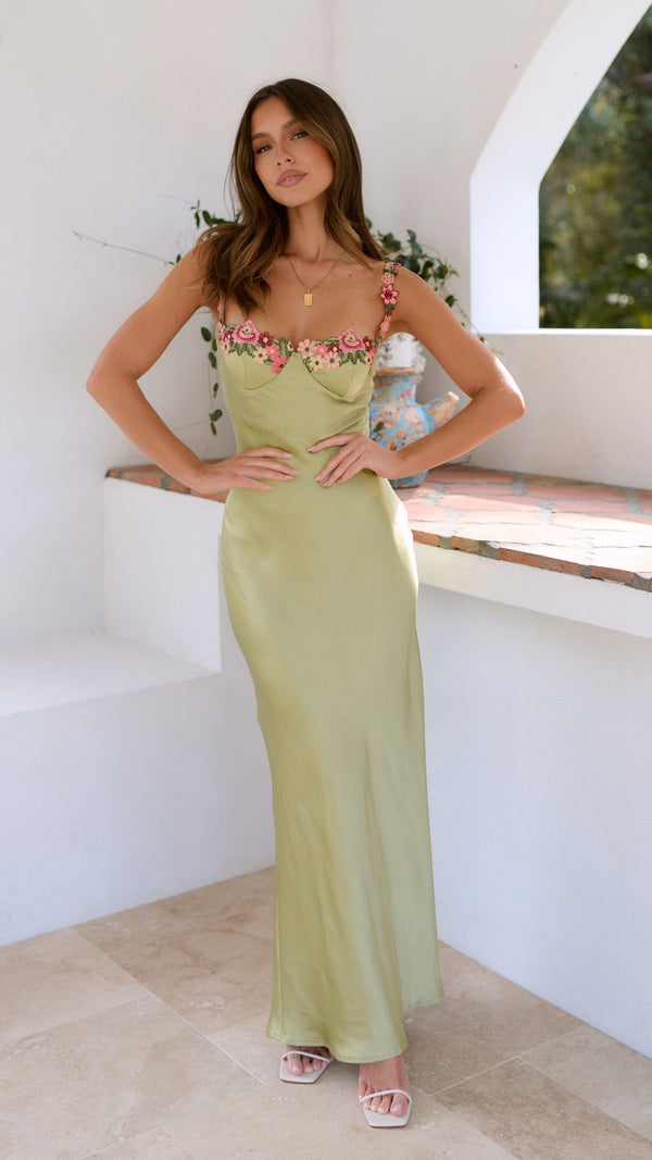 Cess | Women's Fancy Wedding Guest Dress | Maxi