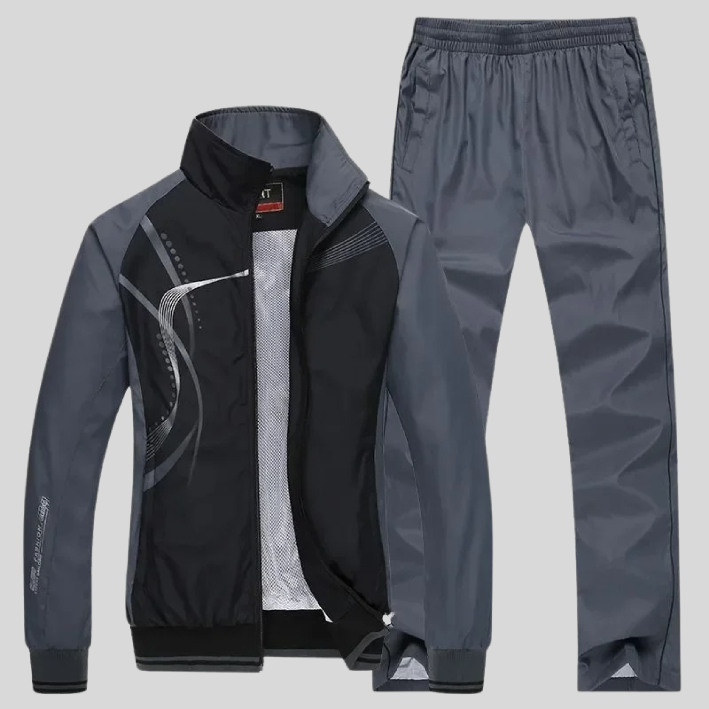 Men’s Athletic Two-Piece Sports Set with Performance Fit