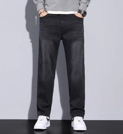 Stylish Solid Casual Men's Jeans
