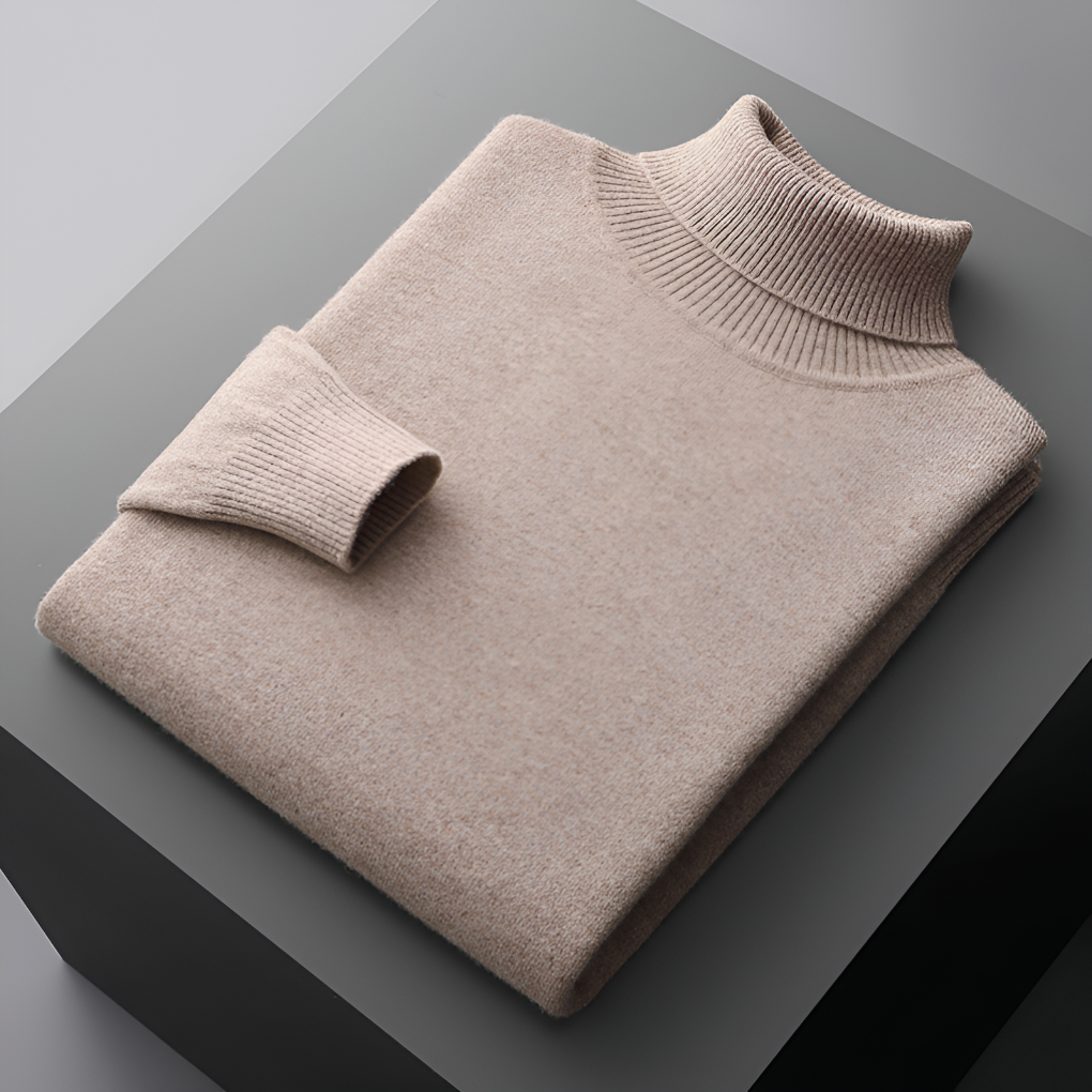Men's Classic Soft Turtleneck Sweater