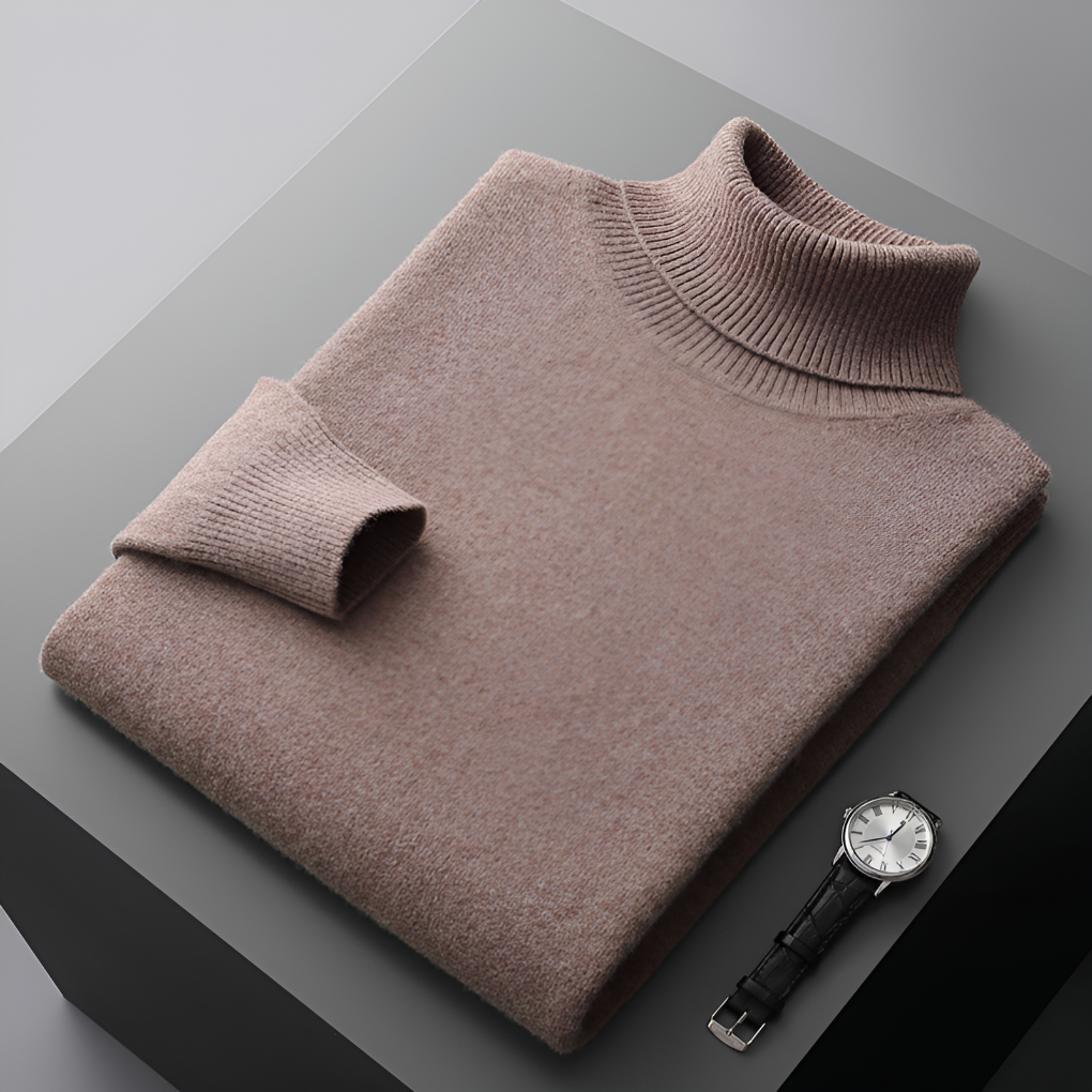Men's Classic Soft Turtleneck Sweater