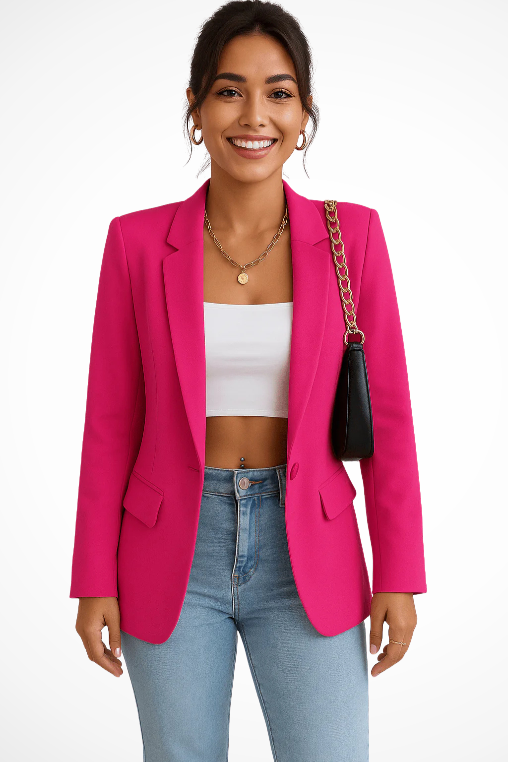 Modern Tailored Blazer Jacket for Women