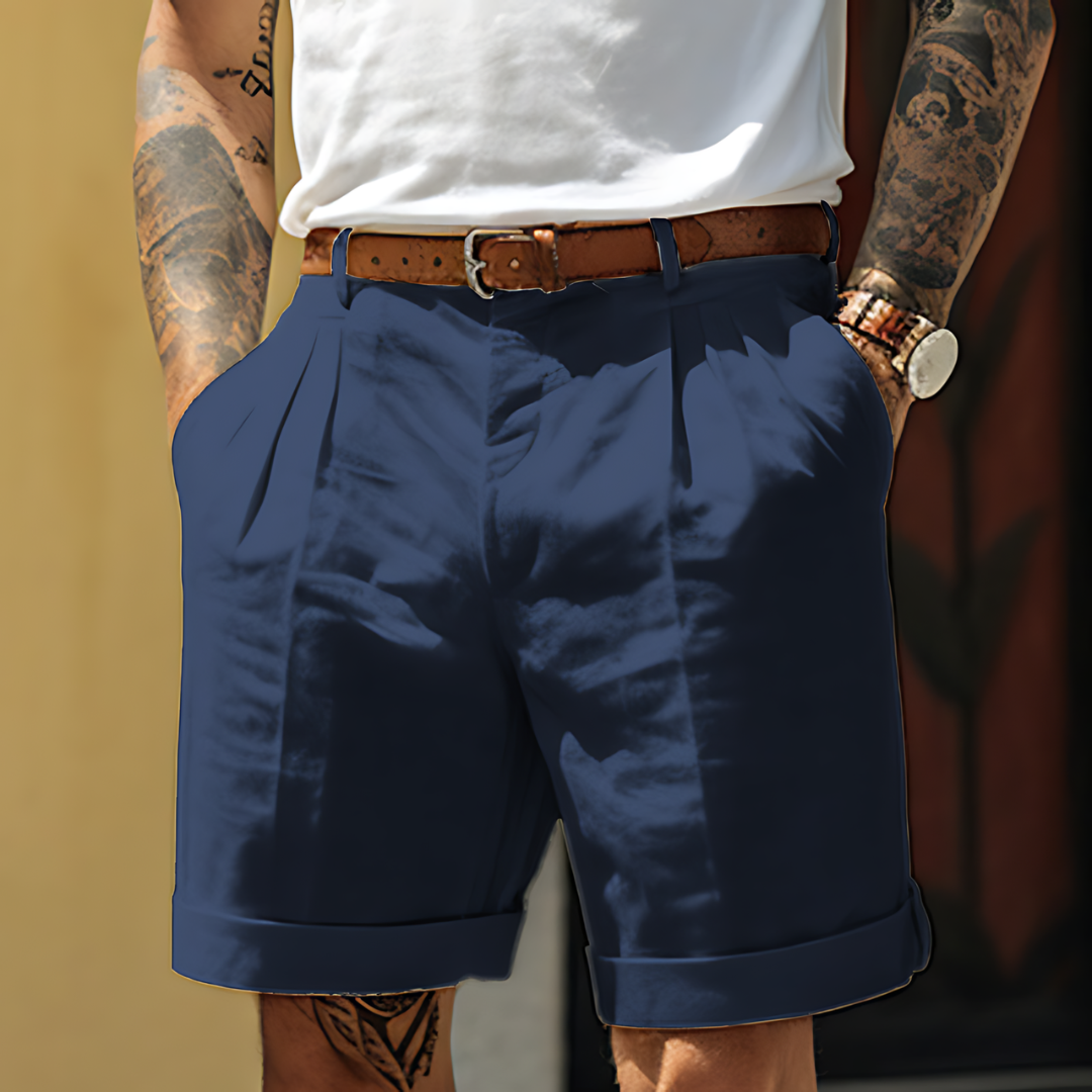 Men's Classic Tailored Casual Chino Shorts