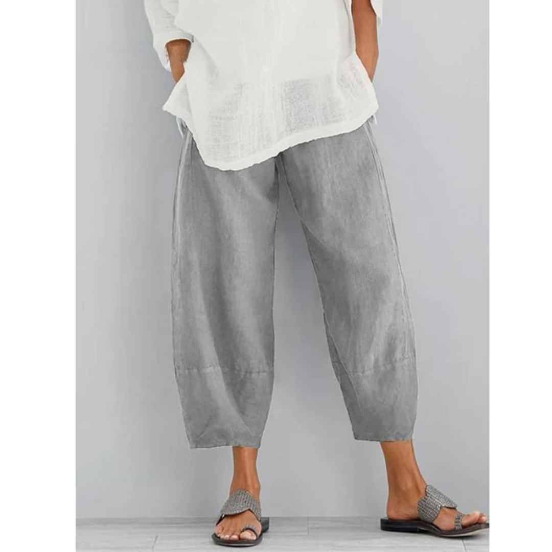 Women's Relaxed Straight-Leg Leisure Pants
