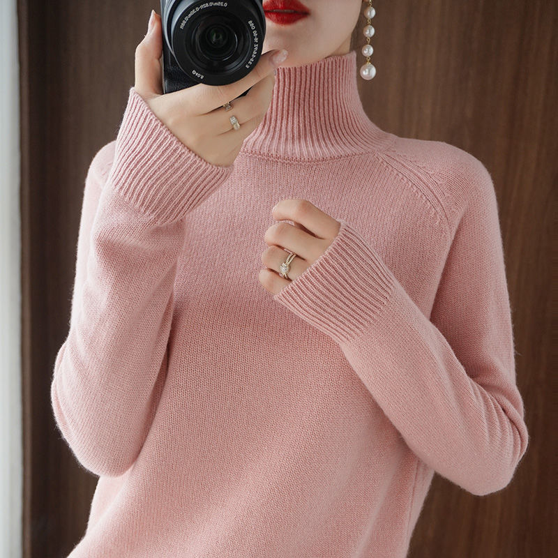 Women's Turtleneck Soft Knit Sweater