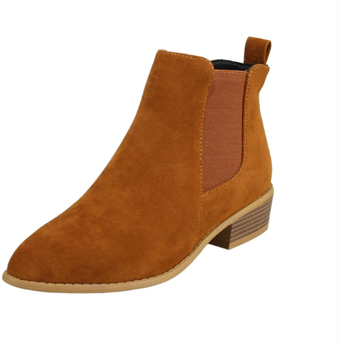 Stylish Women's Suede Ankle Boots
