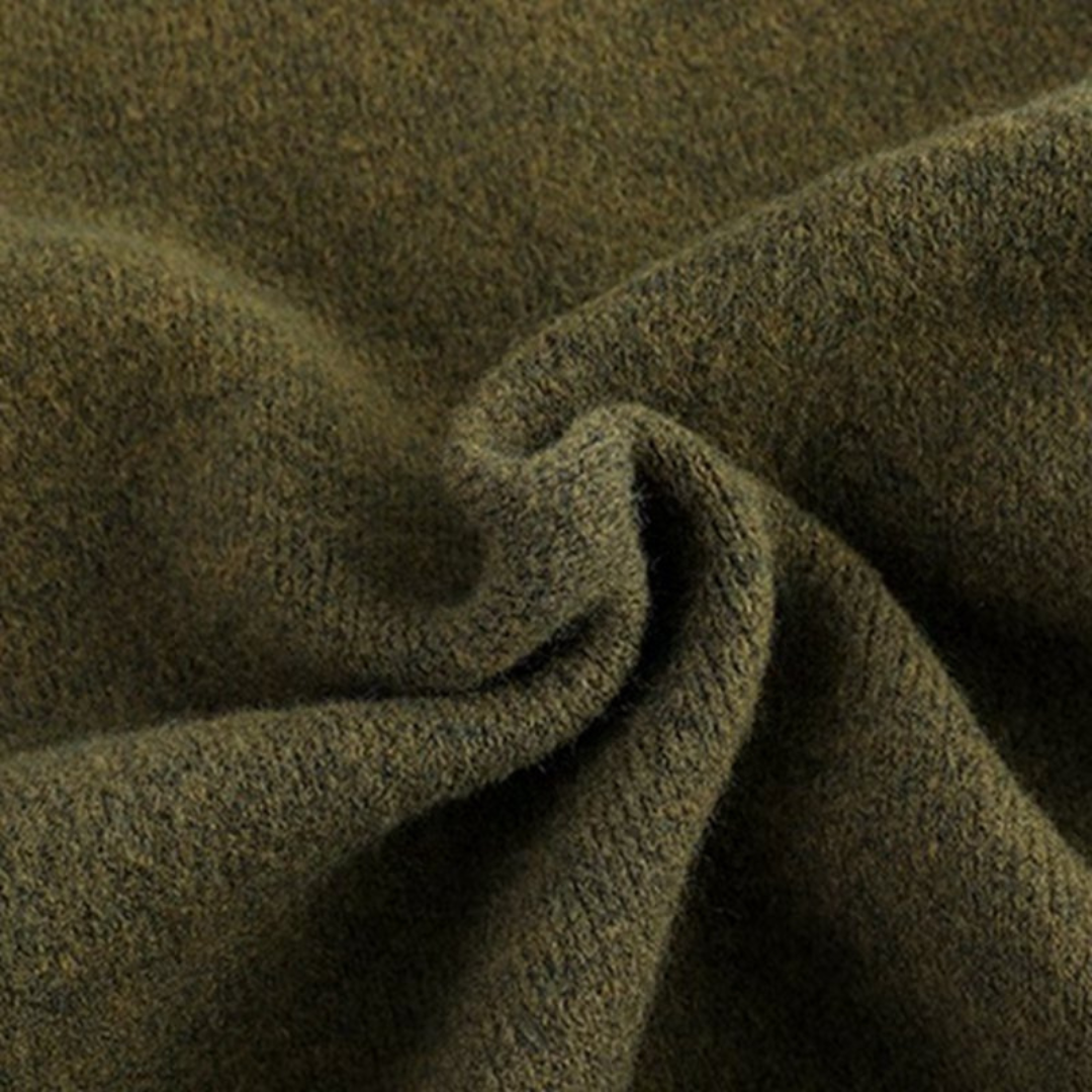 Stylish Men's Wool Cardigan with Buttons