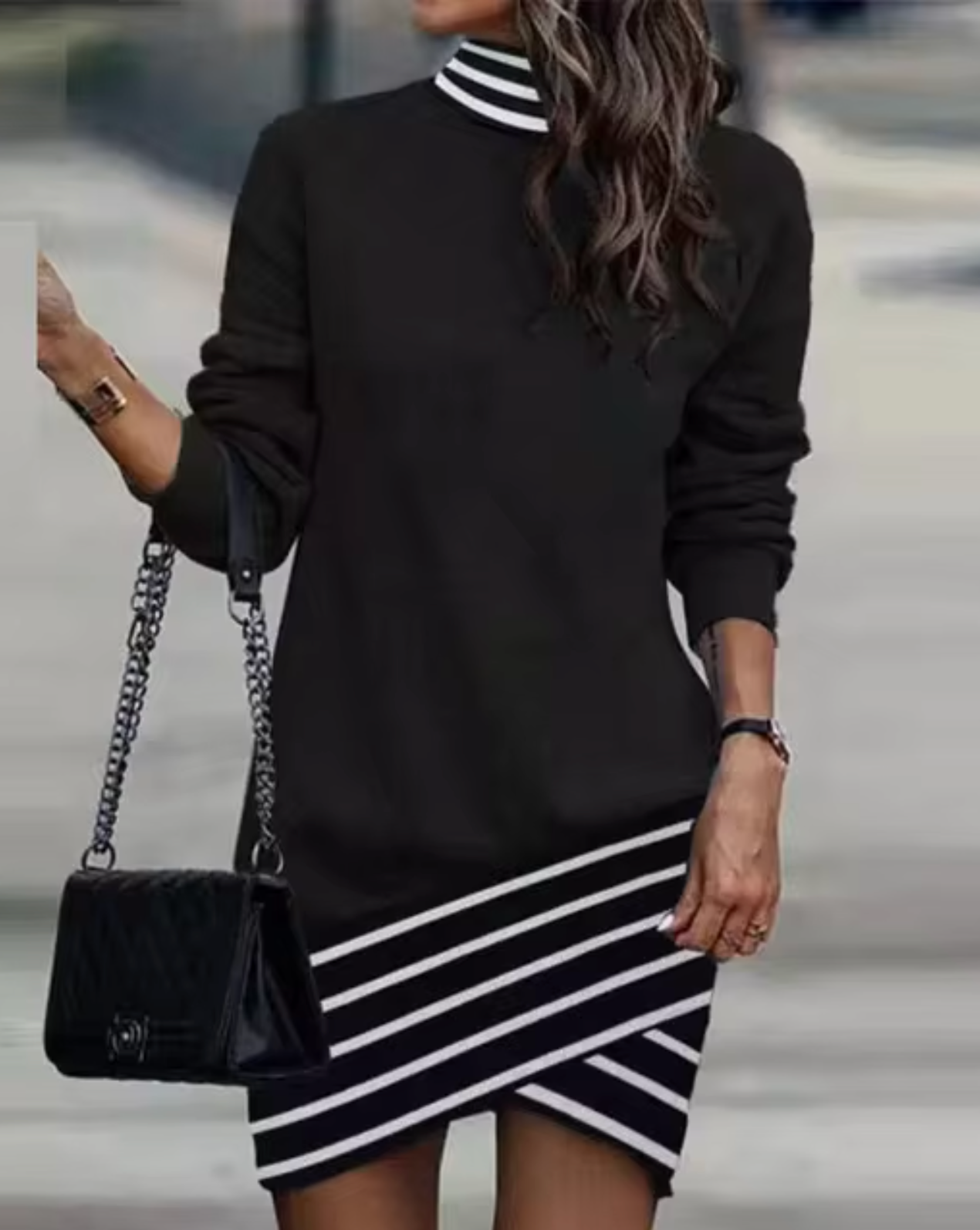 #Color_Black Stripes