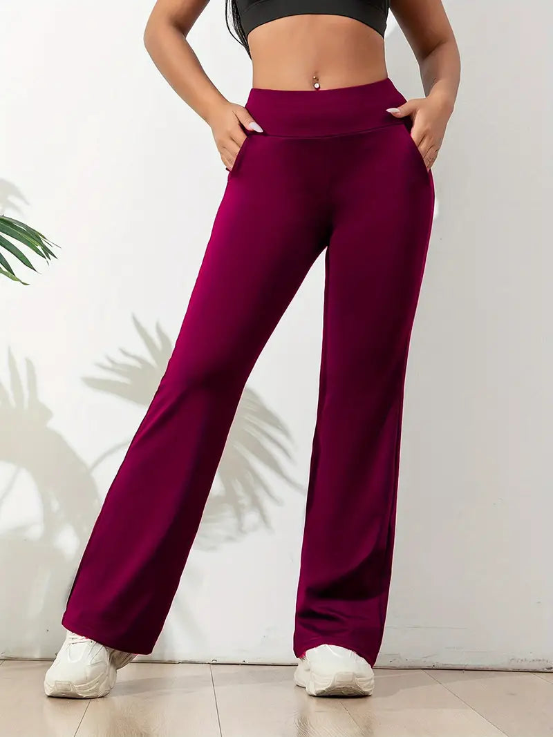 Women’s High Waist Wide Leg Active Lounge Pants
