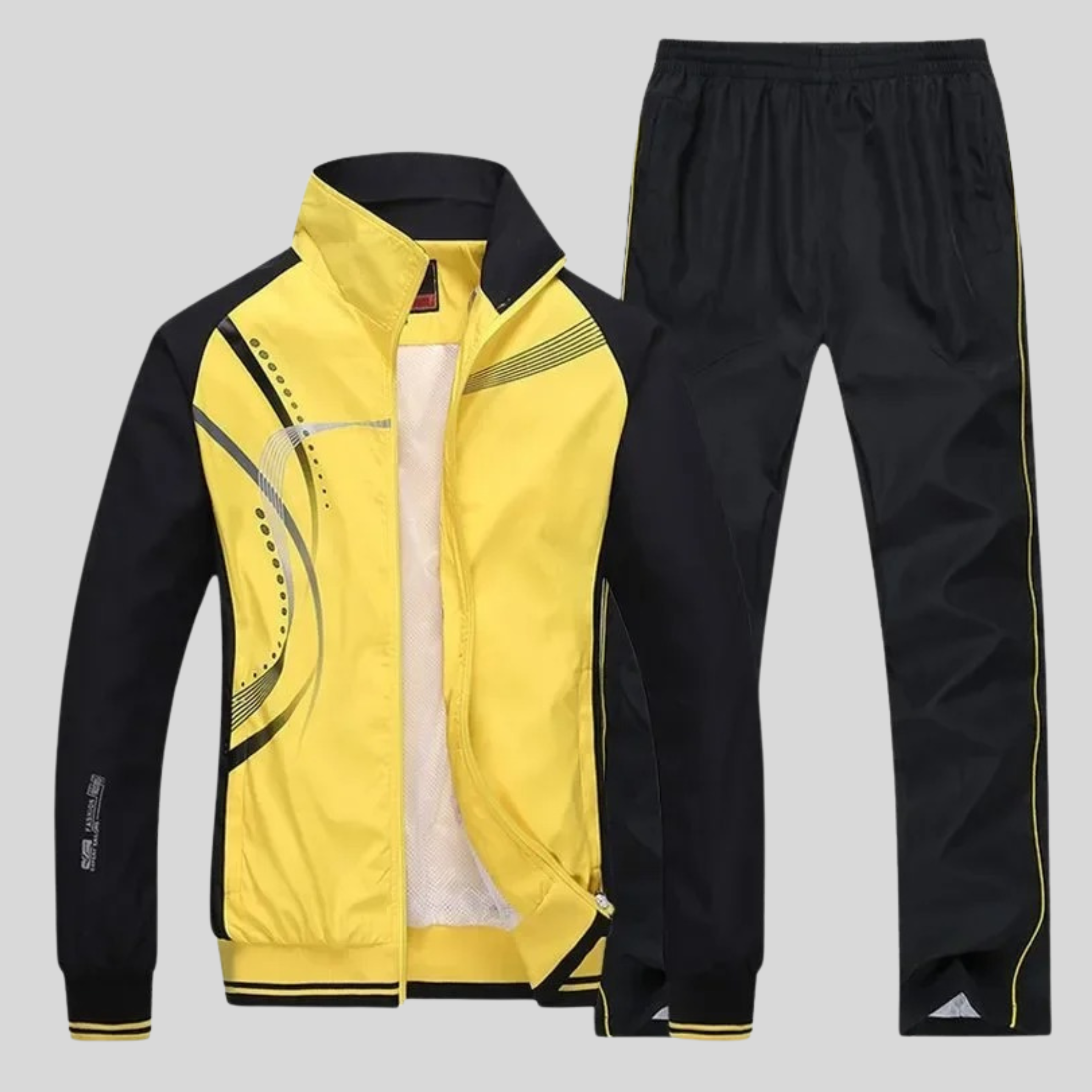 Men’s Athletic Two-Piece Sports Set with Performance Fit