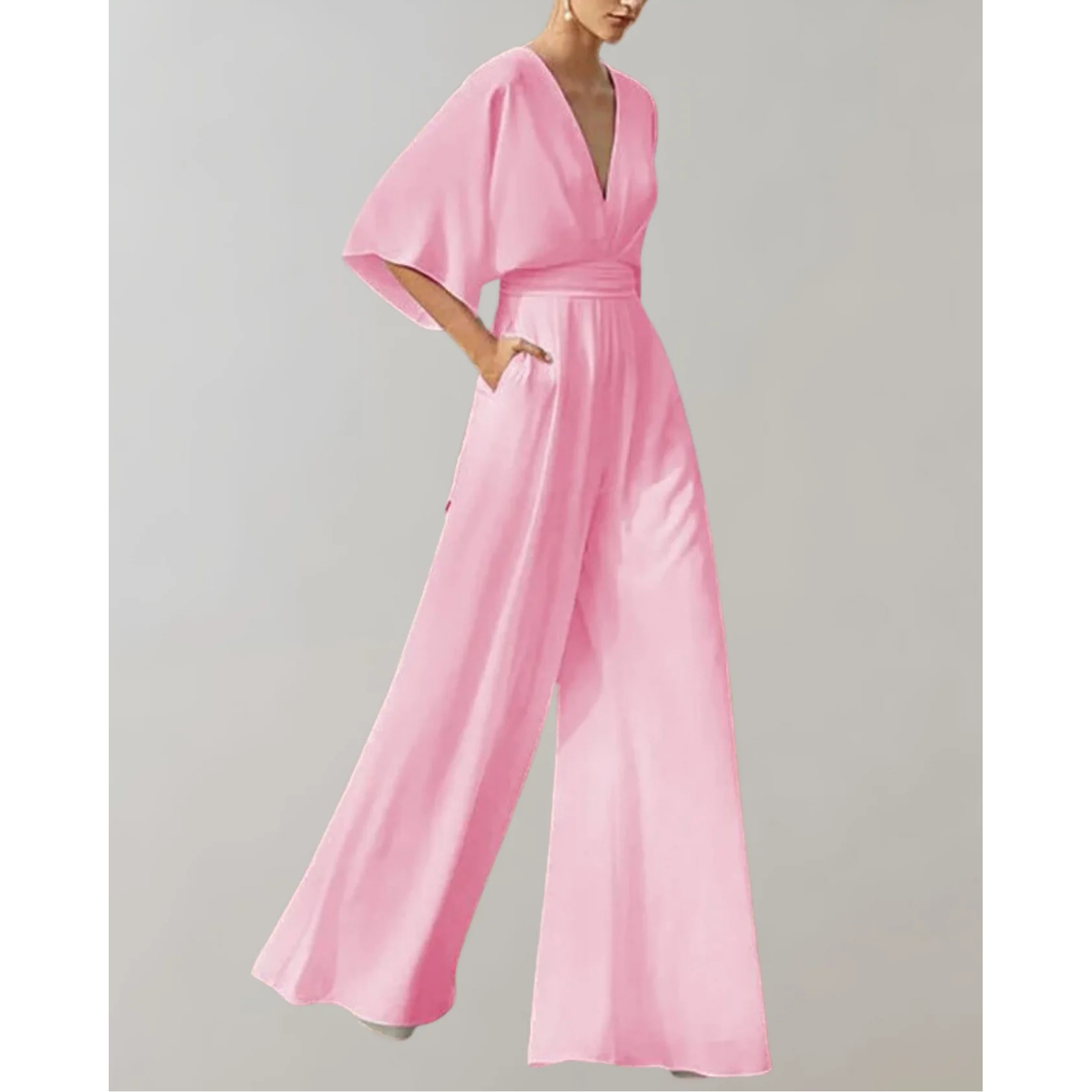 Women’s Elegant Wide Leg Jumpsuit