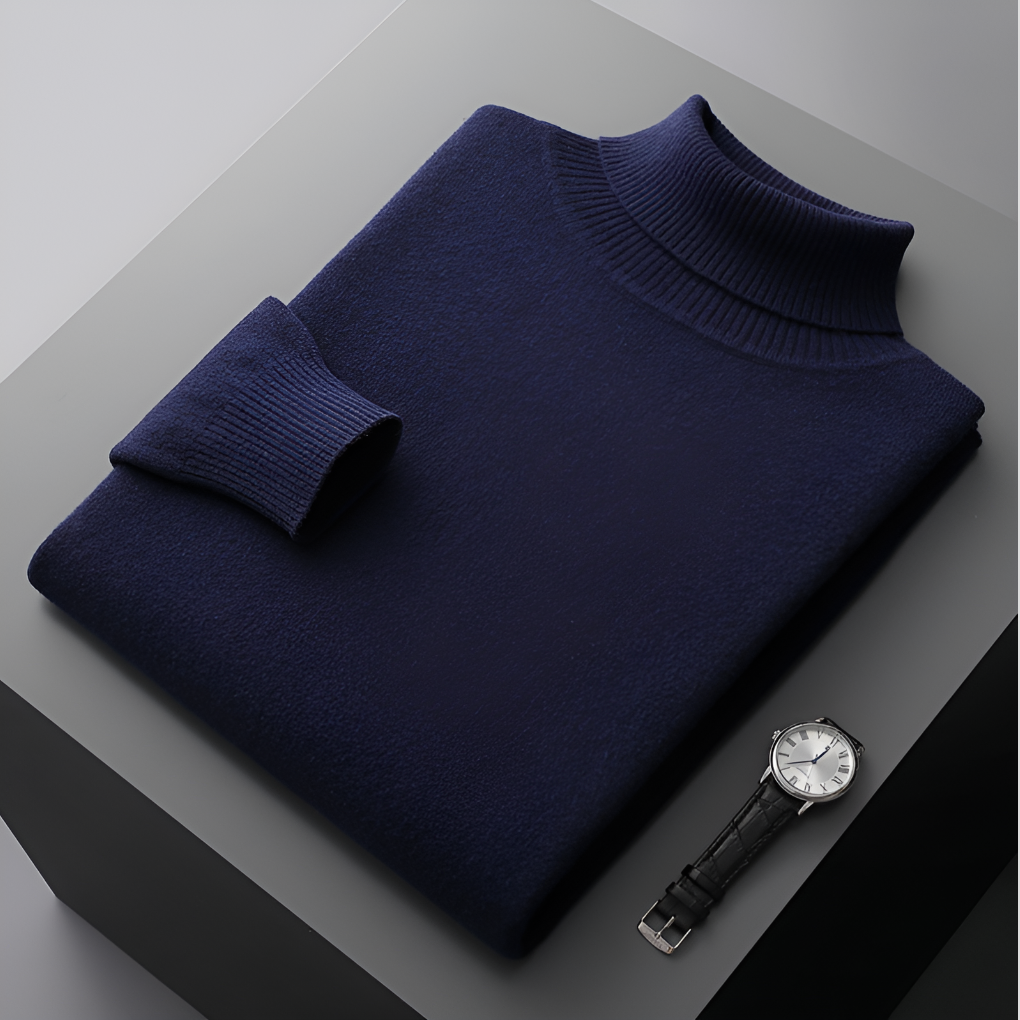 Men's Classic Soft Turtleneck Sweater