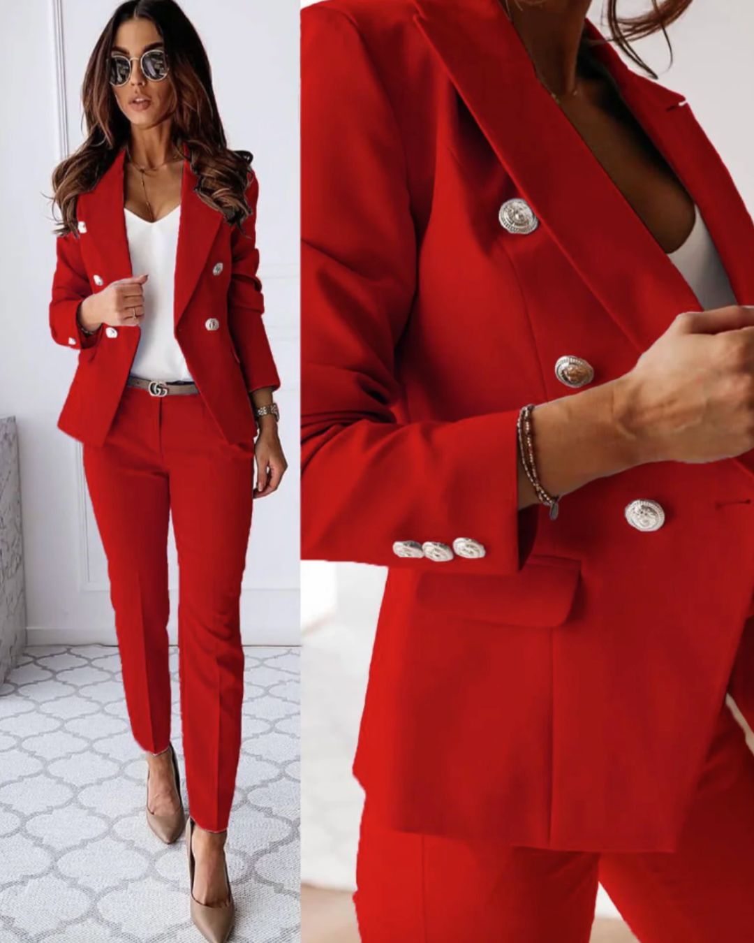 Stylish Reversible Women's Suit with Perfect Fit
