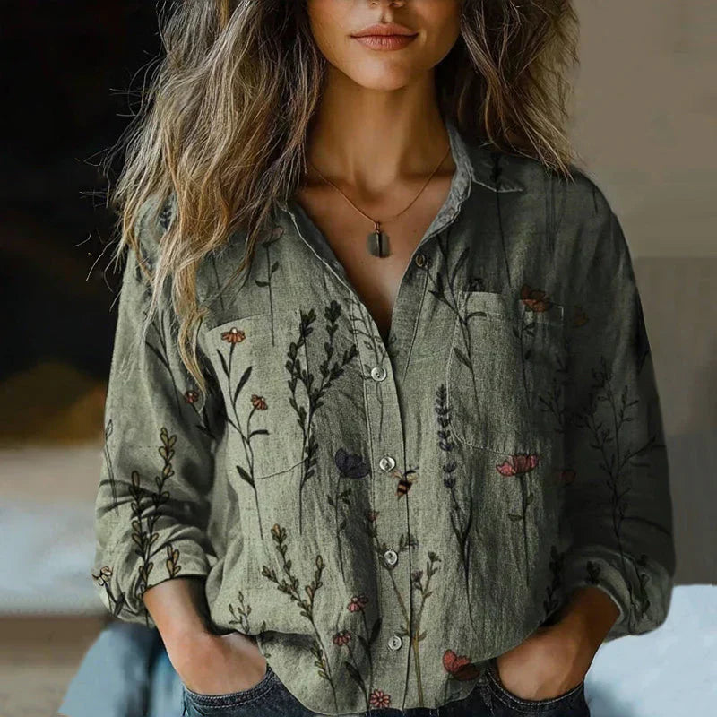 Women's Bohemian Vintage Blouse | Free-Spirited Style with a Timeless Soul