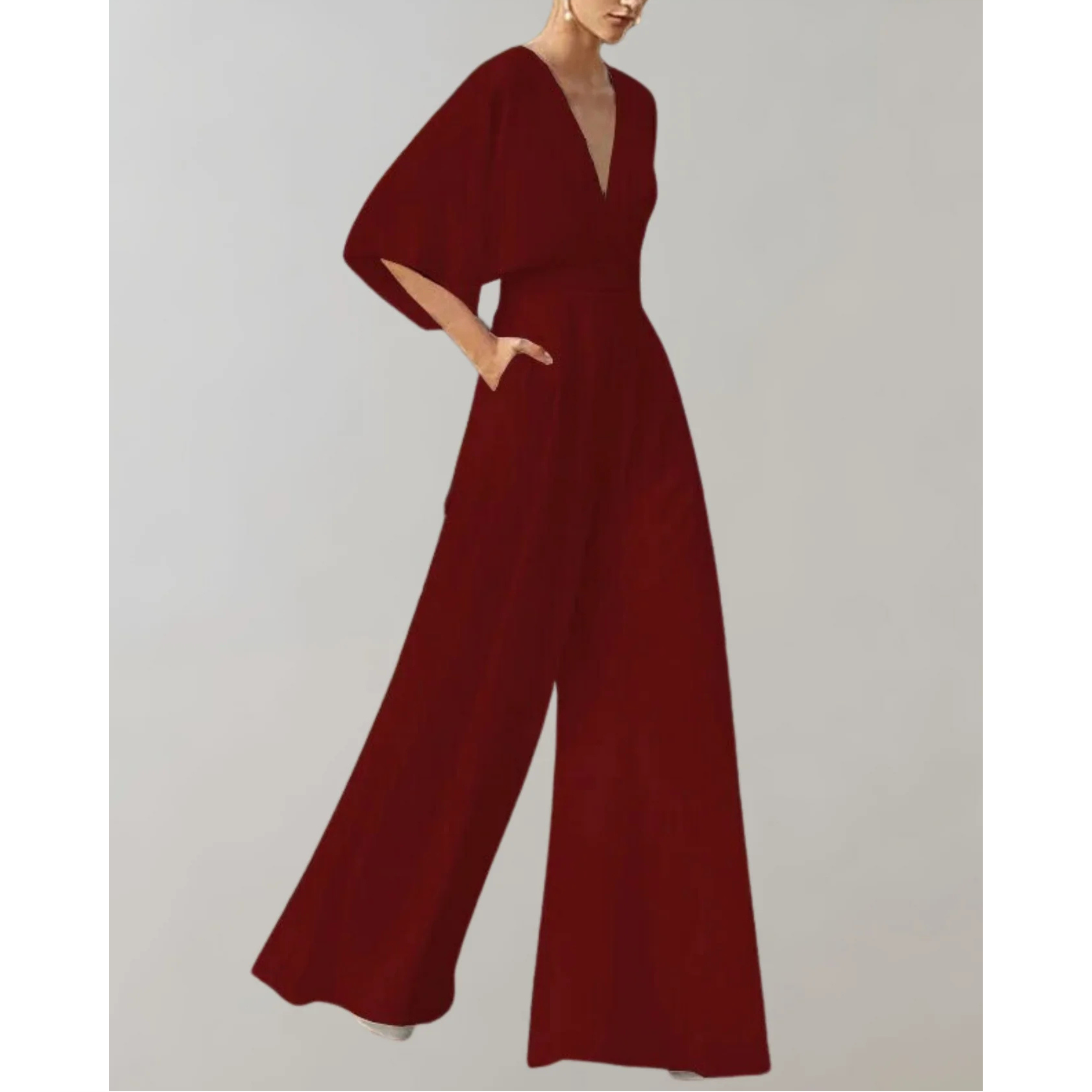 Women’s Elegant Wide Leg Jumpsuit